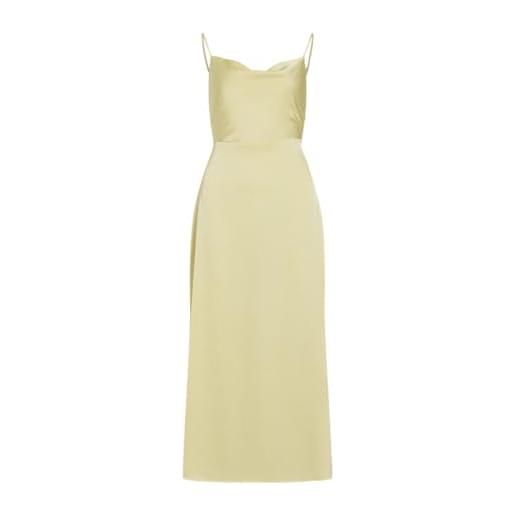 Vila viravenna strap ankle dress - noos/dc, giallo pastello, 50