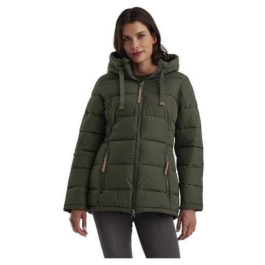 G.I.G.A. DX giacca trapuntata casual da donna gw 12 wmn qltd con cappuccio rimovibile