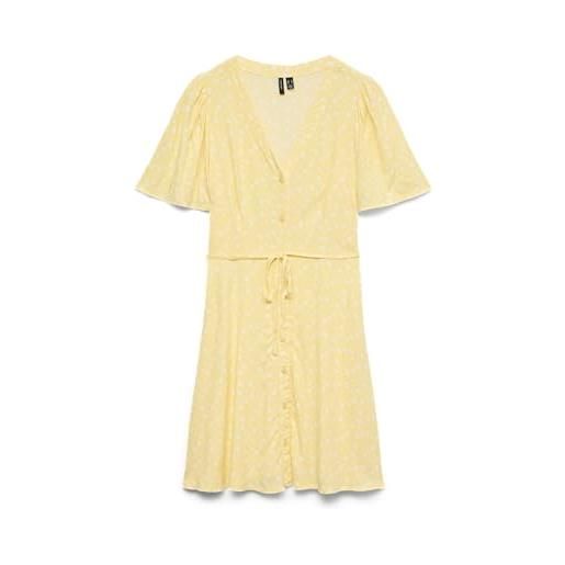 VERO MODA vmalba ss short dress wvn noos vestito donna