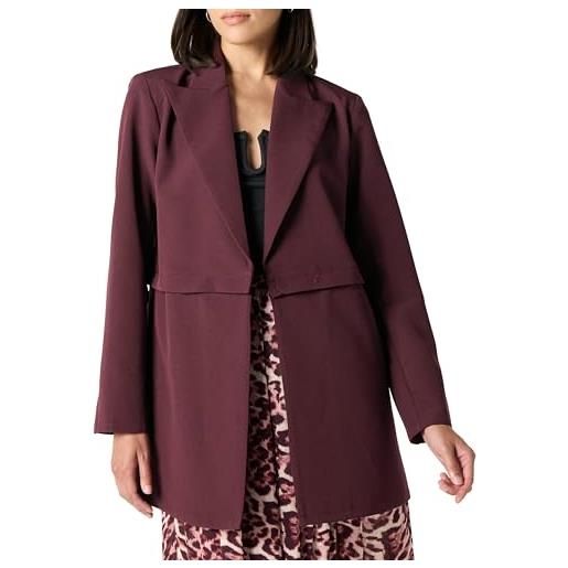 The Drop blazer convertibile donna, raisin, xs