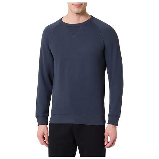 Replay m3438 maglia di tuta, 087 navy, m uomo