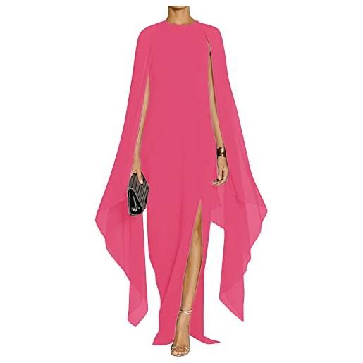 MAYFASEY high split evening dress classico donna