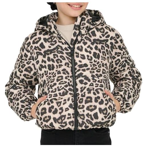 Only & Kids only girl - piumino kogdalia, visone argenteo, 158