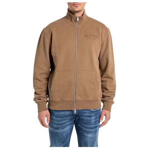 Replay m6973 maglia di tuta, 989 safari, s uomo