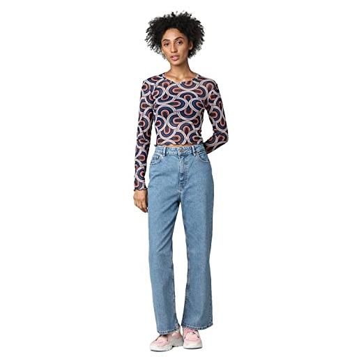 ONLY jeans da donna svasati onlcamille life ex wide, media blu denim, 32w x 32l