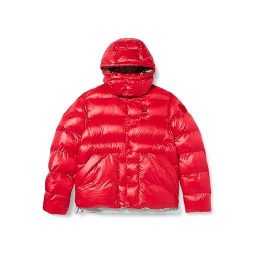 Blauer giubbini corti imbottito ovatta giacchetto, 552aq rosso sangue int. Acquamarina, 2xl uomo