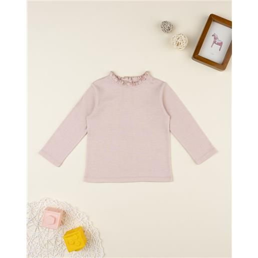 Prénatal t-shirt manica lunga bimba rosa