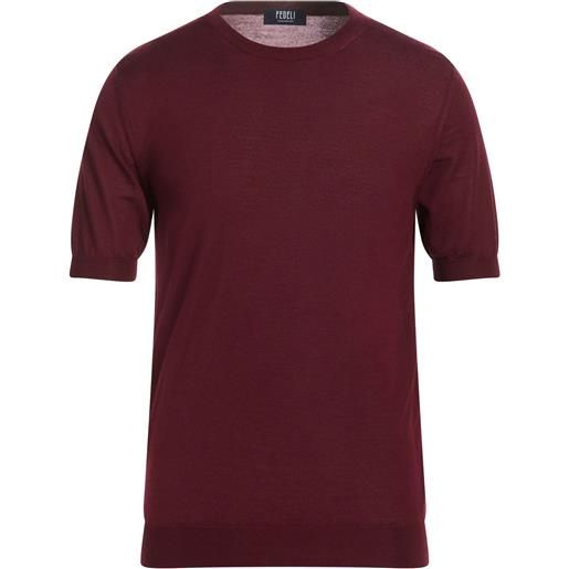 FEDELI - maglia in cachemire - bordeaux