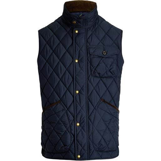 Polo Ralph Lauren gilet trapuntato - blu