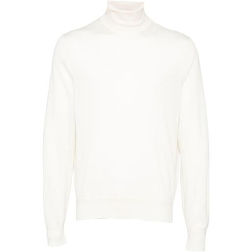 TOM FORD fine-gauge turtle-neck t-shirt - toni neutri