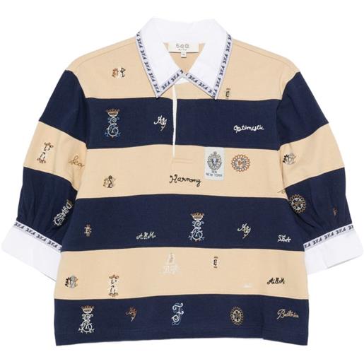 Sea polo juliet a righe - toni neutri