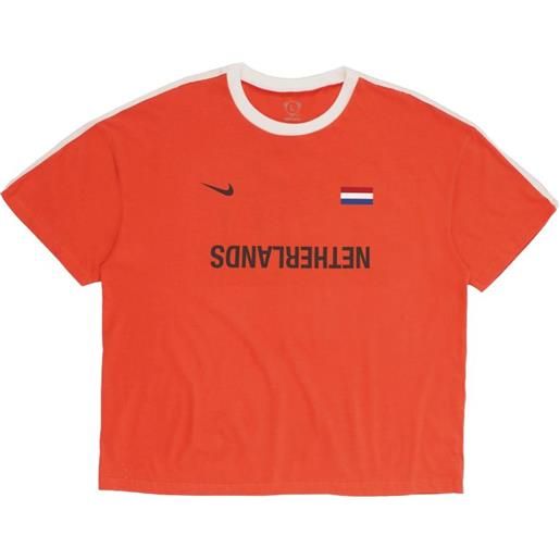 Travis Scott cj x nike netherlands total 90 t-shirt - arancione