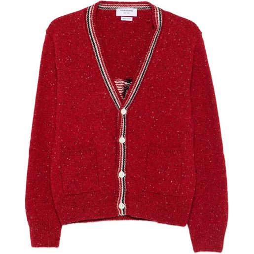 Thom Browne hector cardigan - rosso