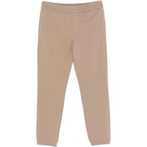Zegna pantaloni con vita elasticizzata - toni neutri