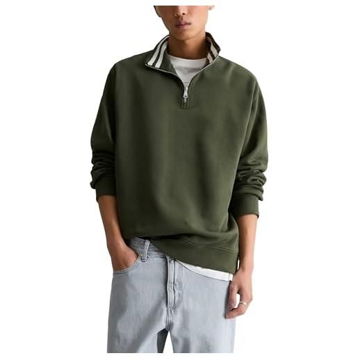 Marc O'Polo marc oߴpolo denim uomo maglia troyer in cotone bio relaxed fit
