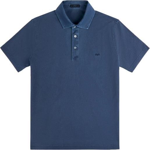 FAY polo FAY jersey, blu