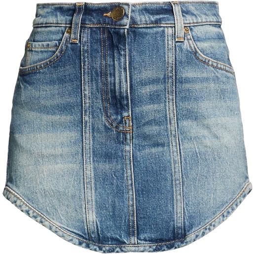 PINKO - gonna jeans - blu