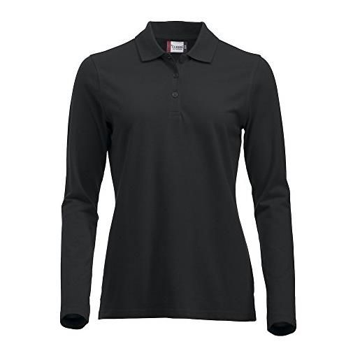 Clique Clothing, maglia a maniche lunghe classica in cotone, da donna, vestibilità moderna, da xs a xxl