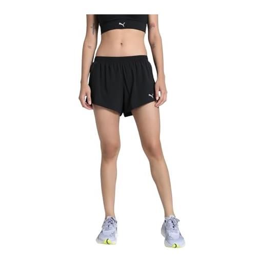 PUMA - w run velocity 3 short, pantaloncini in tessuto donna