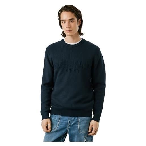 Pepe Jeans phineas maglieria blu (dulwich blue), xl uomo, blu (dulwich blue), xl