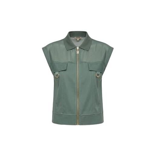 Liu Jo gilet verde militare ta6231j3855 verde militare s