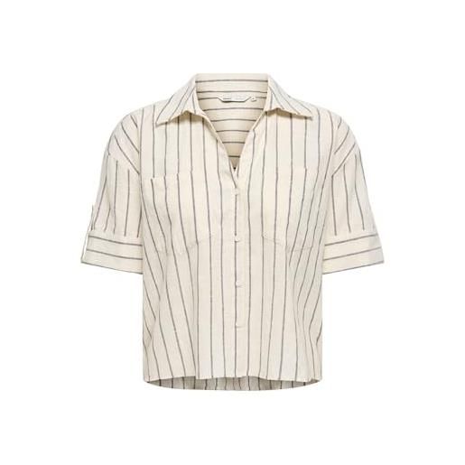 ONLY onltizana stripe s/s shirt wvn noos