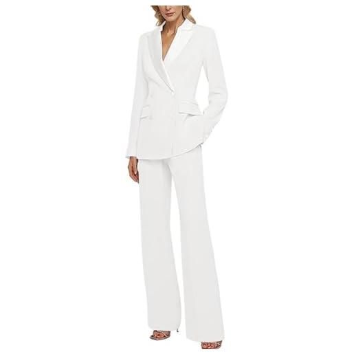 Botong doppio petto donne vestito 2 pc business pantaloni abiti vestito elegante casual smoking formale
