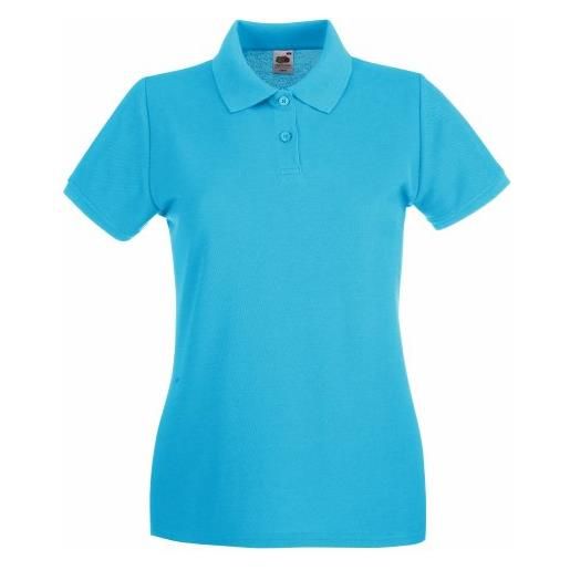 Fruit of the loom ss092m maglietta polo donna