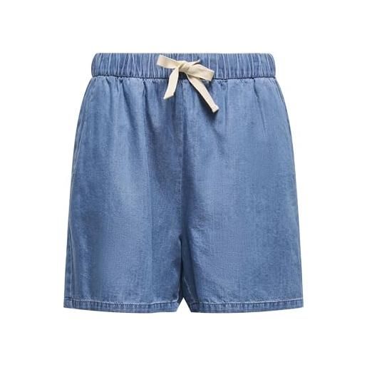 ONLY string shorts onlbea-pantaloncini con perizoma dnm yor, media blu denim, s donna