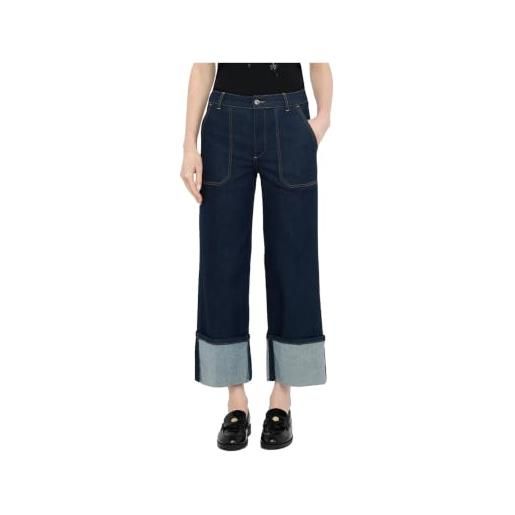 Liu Jo jeans donna dark blue - blu pant. Straight pockets h. W. - 28