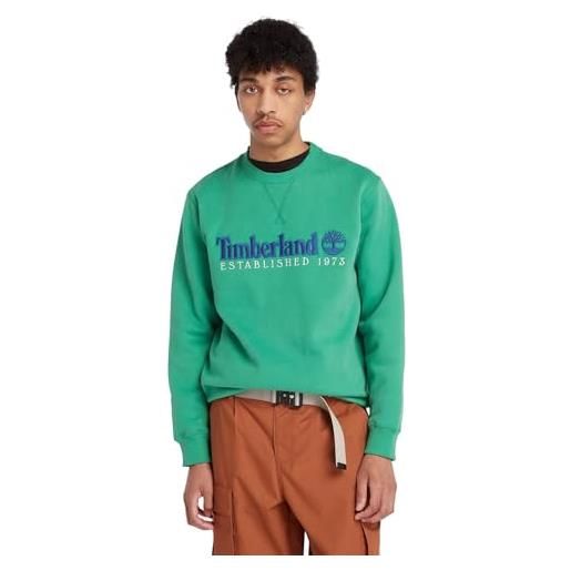 Timberland felpa da uomo, verde (celtic green), m