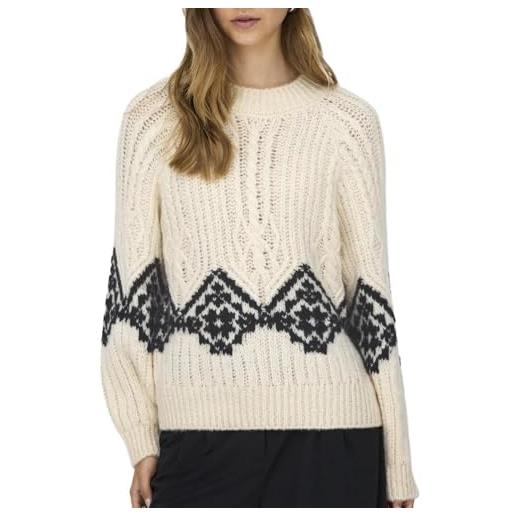 JDY maglione beige donna naomi, beige, s