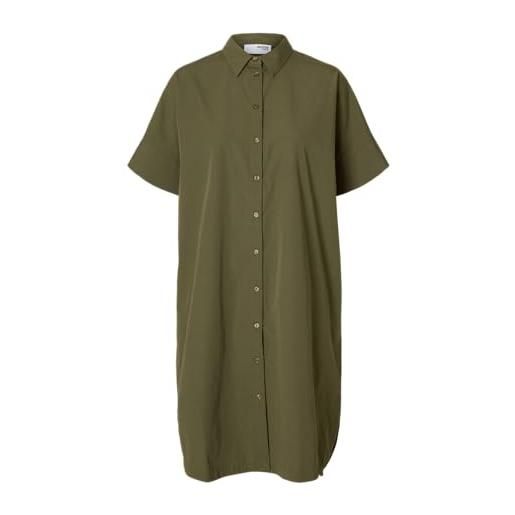 SELECTED FEMME shirt dress cotton