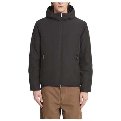 CIESSE PIUMINI giacca imbottita uomo con cappuccio peter 8544 (it, numero, 52, regular, regular, nero)