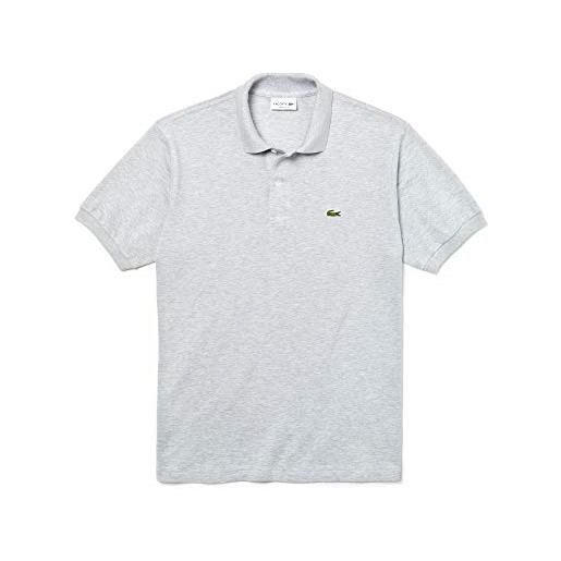 Lacoste l1264, maglieta, grigio (argent chine), s uomo