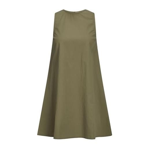 JJXX jack & jones abito da donna jxkaia seersucker wvn, verde, s