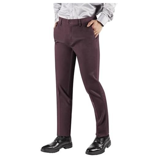 RE&X JEANS COUTURE re&x pantaloni uomo a vostro agio cotone lavoro slim chino tasche americano pantaloni uomo eleganti