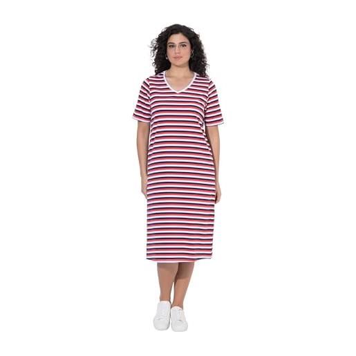Ulla Popken donna abito blu inchiostro 50+