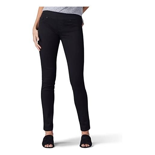 Lee - scultura slim fit skinny leg pull on jean, jeans donna