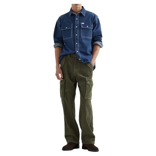 Wrangler maglia oversize, blu retrò, xxl