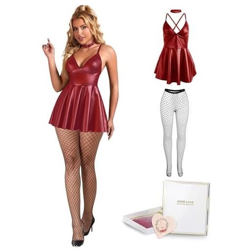 ohyeahlady vestito hot donna hard pelle pu curvy taglie forti | abito corto elegante curvy, tubino estivo，miniabito corto，abbigliamento curvy, mini dress, catsuit, costumi, discoteca, clubwear