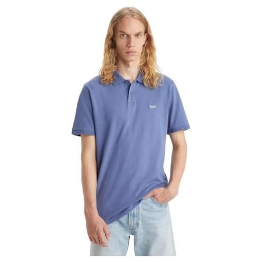 Levi's slim housemark polo, polo uomo, coastal fjord, xl