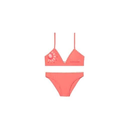Mayoral bikini ragazza - costume da bagno ragazza - due pezzi - bikini per piscina e spiaggia - abbigliamento ragazze e adolescenti da 8 anni a 16 anni, flamingo, 12 anni