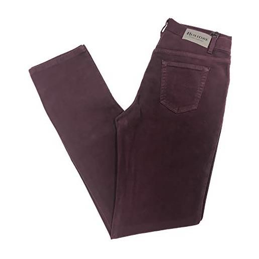 HOLIDAY JEANS pantalone modello plat autunno/inverno uomo pilor (60, bordeaux)