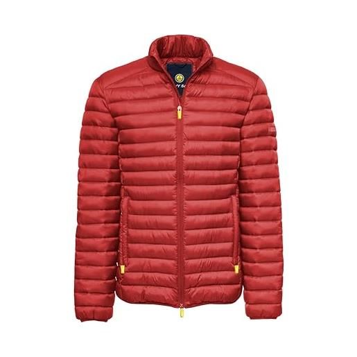 NAVY SAIL piumino uomo leggero giubbotto primaverile autunnale slim fit antivento mezza stagione con zip nylon - estivo - leggero - 60 grammi - giacca ultralight (it, testo, 3xl, regular, regular, ferrari)