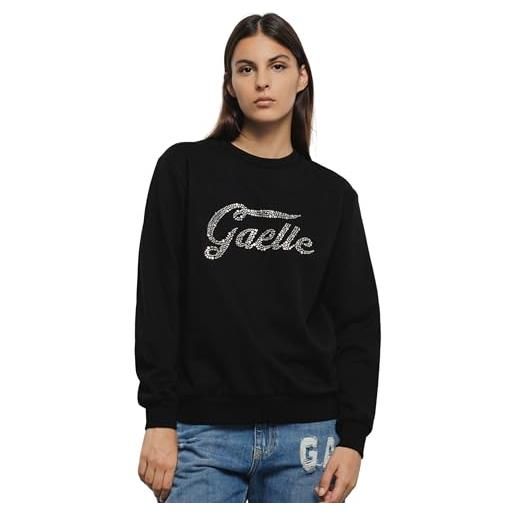 GAÀLLE gaelle maglioncino gaabw04585 felpa donna cotone nero
