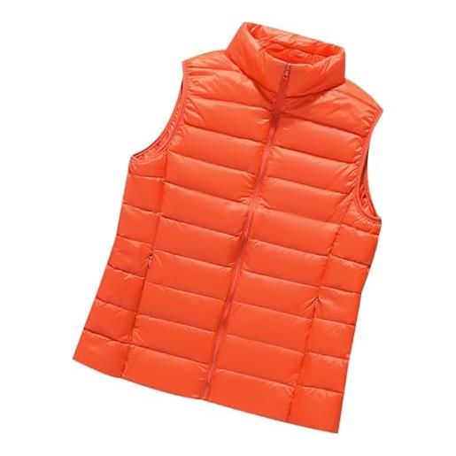 HAXNOHEY gilet piumino donna leggero gilet imbottito smanicato donna giubbotto smanicato donna gilet trapuntato donna giubbino giacchetto giacca smanicato donna invernale piumini gilet senza maniche donna