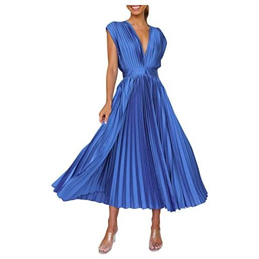 Daikascbny abito curvy grazia lunghi banchetto y2k senza manica da sera vintage cocktail party cerimonia elegante donna classico primavera 2023