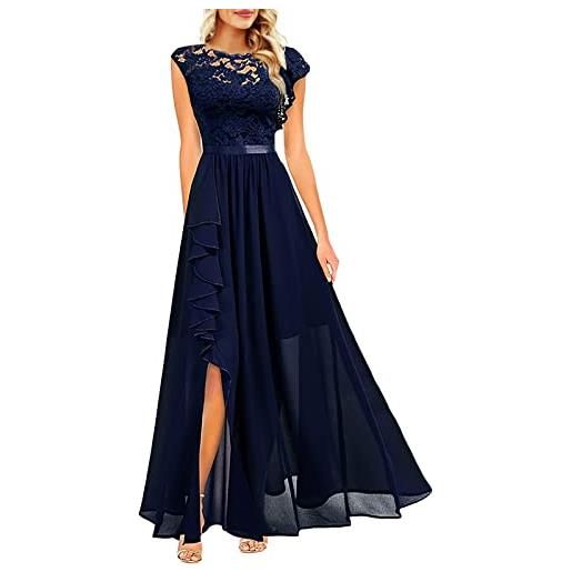 NaLatia abiti da sera manica lunga elegante delle donne festive prom dress estate chiffon abito da damigella d'onore partito abito da ballo