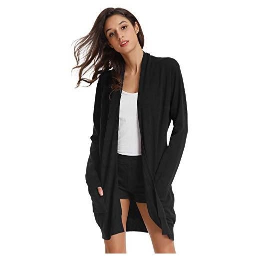 GRACE KARIN cardigan donna lungo maglione cappotto a maniche lunghe elegante casual